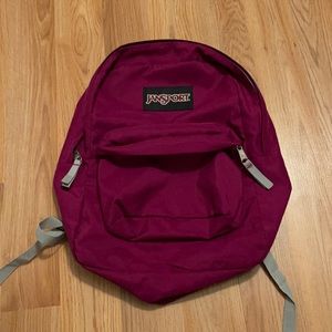 Purple jansport backpack